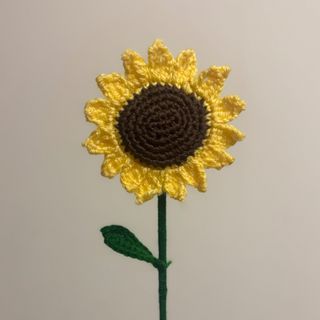 Girassol em Crochê