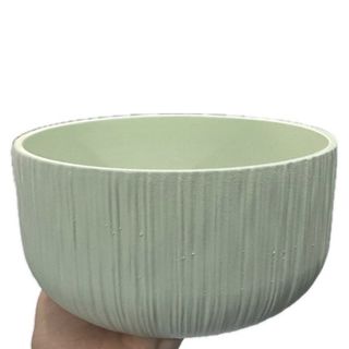 Taça redonda verde água 