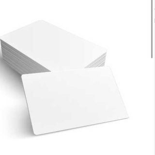 Cartão de visita branco 