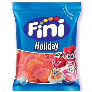 Gomas FINI Holiday corações pêssego