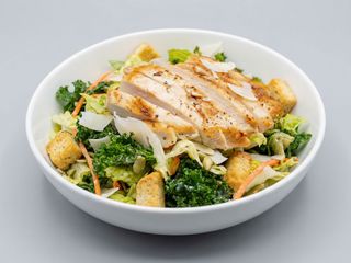 •	Grilled Chicken Caesar Salad