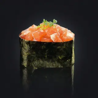 Salmao Gunkan com nori 3pcs