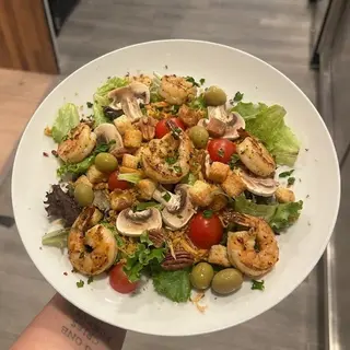 Salada de Gambas/Camarão