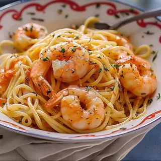 Massa com Gambas