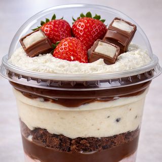 Copo da Felicidade de Brownie