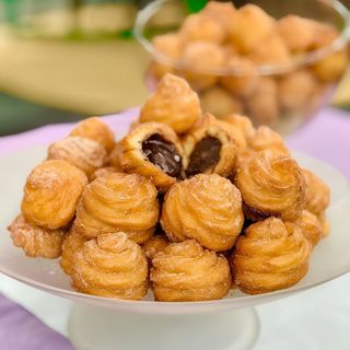 Mini churros de Nutella