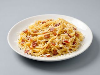 Spaghetti Ham and Cheese