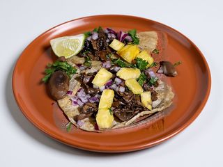 Taco Hongos/ mushroom 