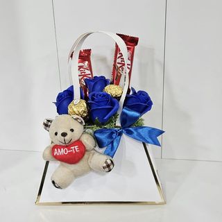 Mala apaixonada azul