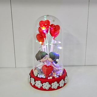 Casal do Amor em campânula