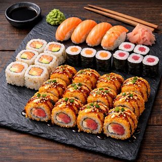 Combinado 9- Roll Up Box (30 peças)