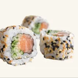 Uramaki Salmão Pipino (8 Peças)