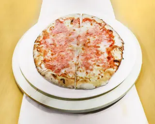 Pizza de Queijo e Fiambre