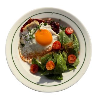 Hashbrown Crocante com Bacon & Ovo