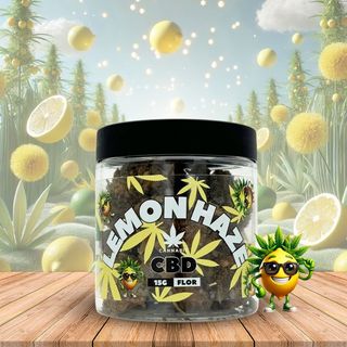 Flor de CBD Lemon Haze 15GR