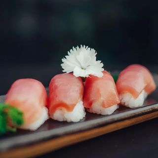 Niguiri peixe branco