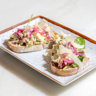 Open Sandwich Frango