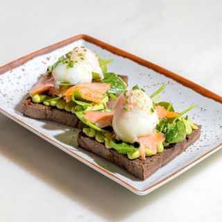 Open Sandwich Salmão Fumado