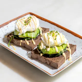 Open Sandwich Vegetariana