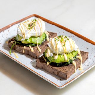 Open Sandwich Vegetariana