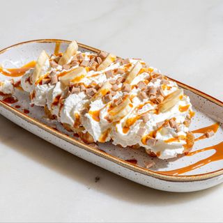 BANANA CARAMELO E TOPPING DOCE LEITE