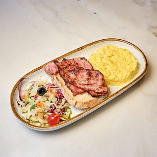 Ovos Mexidos com Bacon