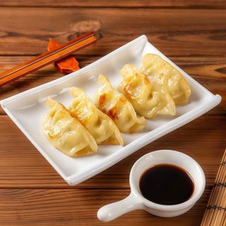 Gyoza Camarao Cozido no vapor