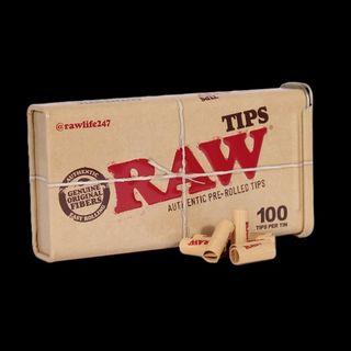 Raw Pre-Roll Tips Tin