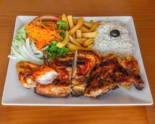 1 dose Frango de Churrasco