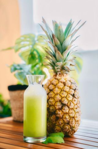 Ananás com Hortelã