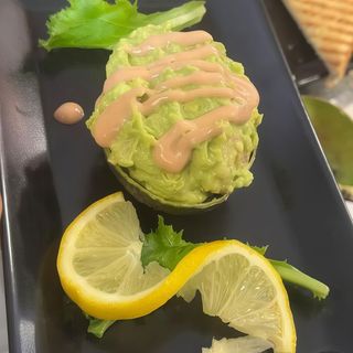 Abacatecom Camarão com Molho de Coquetel