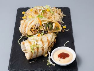 Burrito de Camarões