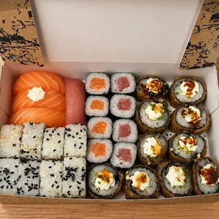 Combinado 9- Roll Up Box (30 Peças)