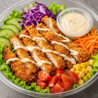 Crispy Chicken Salad