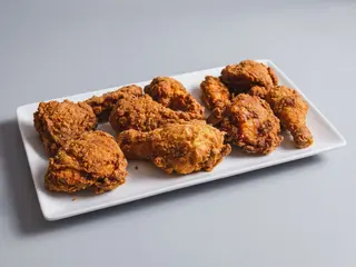 Coxa e Peito Fritos Mistos 2 Unidades