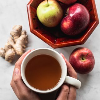 Chá De Maçã, Mel, Gengibre e Pólen