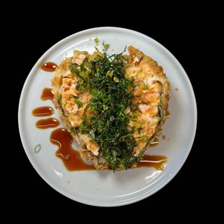 72) Temaki de salmão Hot