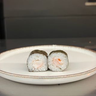 11) hossomaki de camarão (4 pçs)