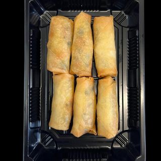 3) Mini rolos de queijo (6 pçs)