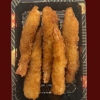 7) Camarão panado (5 pçs)