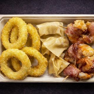 A30 Mix Frito de choco,Crepe de Frango e Gambás com Bacon