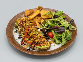 Tosta Aberta de Tofu
