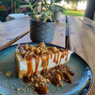 Cheesecake Caramelo Amendoim