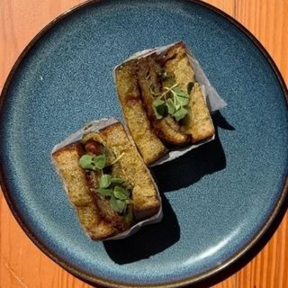 Prego japonês vegetariano