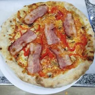 Pizza de Bacon