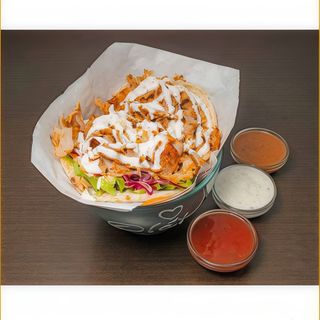 Doner Kebab com Bebida