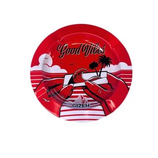 Cinzeiro Good Vibes Vermelho