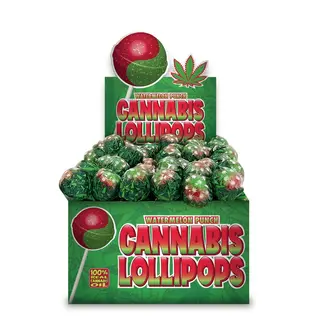 Chupas de Cannabis Bublegum x Watermelon Punch
