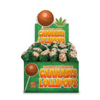 Chupas de Cannabis Bublegum x Orangee Bud (Lollipops)