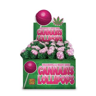 Chupas de Cannabis Bublegum x Candy Kush (Lollipops)